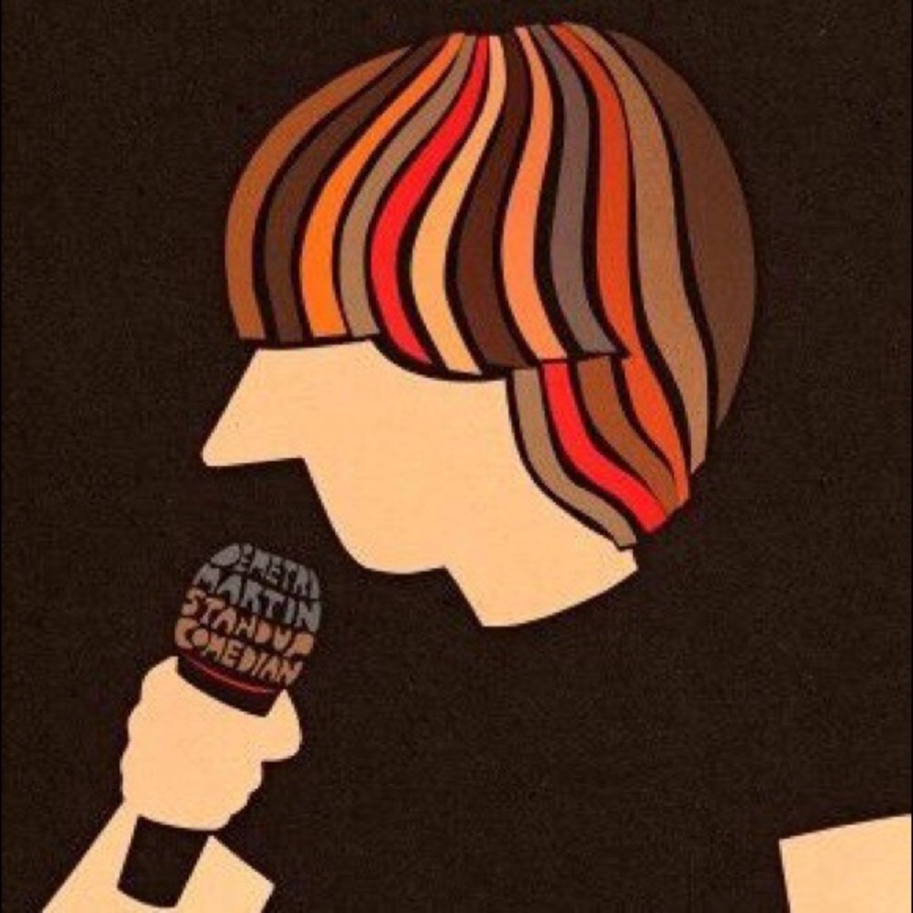 NWT Demetri Martin Unisex tee